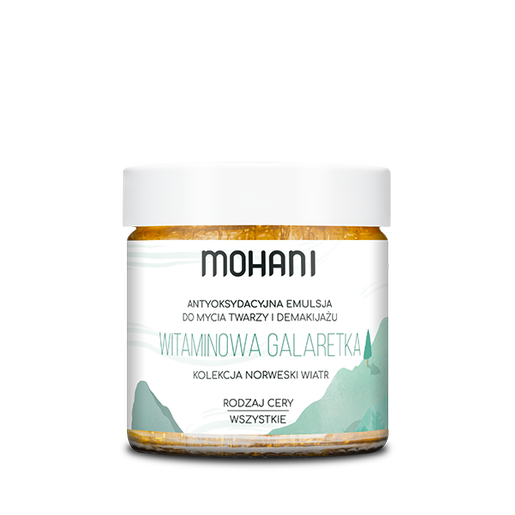 Antioxidant face wash and make-up removal emulsion - Mohani Vitamin Jelly