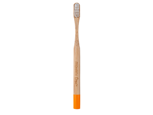 Bamboo toothbrush - orange