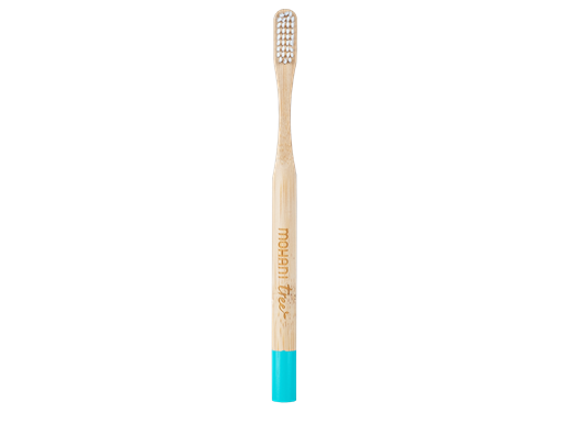 Bamboo toothbrush - turquoise